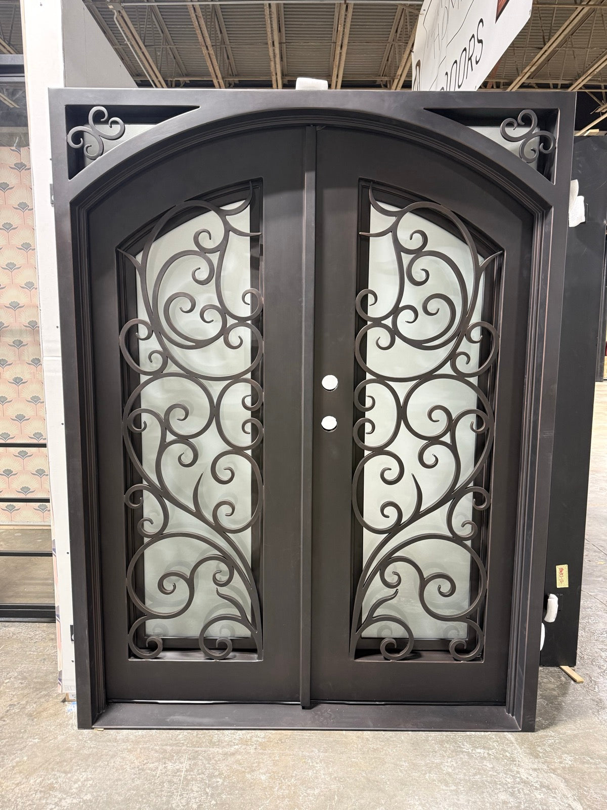 NV06 iron door — 61½ × 96