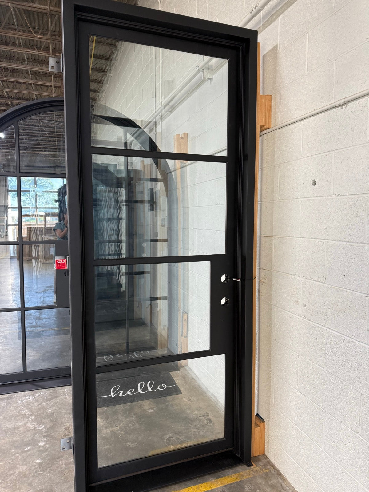 Marcy Single iron door — 38½ × 97½